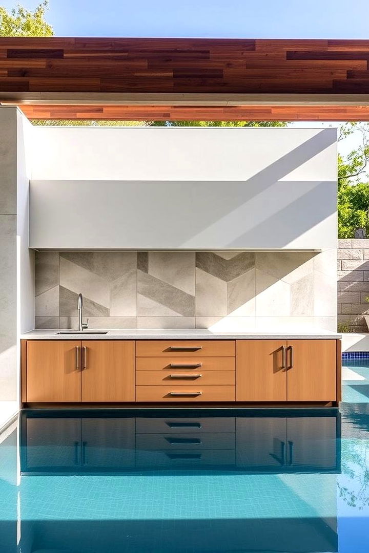 Custom Outdoor Pool Cabinets - Practical Pool Storage Ideas to Keep Your Backyard Tidy