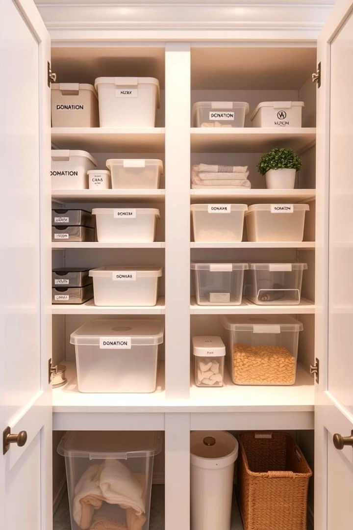 Declutter and Donate - Bathroom Cabinet Organization Ideas to Maximize Space