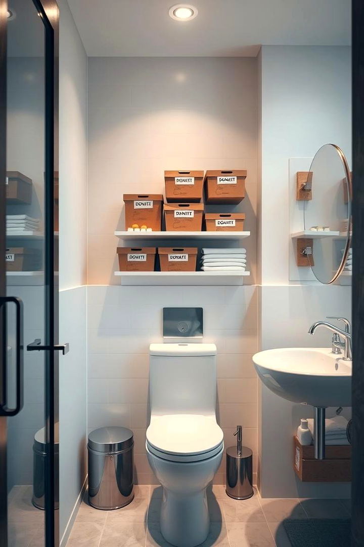 Declutter and Donate - Bathroom Organization Ideas: Declutter with Style