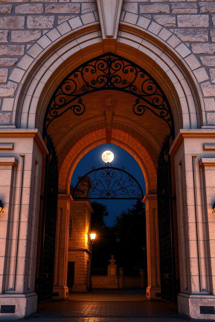 Dramatic Entrance Archways - Gothic Garden Ideas for Dramatic Outdoor Spaces