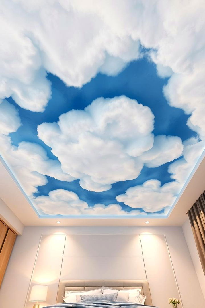 Dreamy Cloud Ceilings - Cloud-Themed Bedroom Ideas for a Dreamy Sanctuary