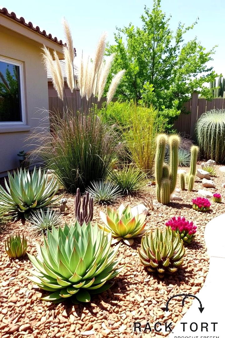 Drought Resistant Planting - Low-Maintenance Backyard Landscaping Ideas & Tips