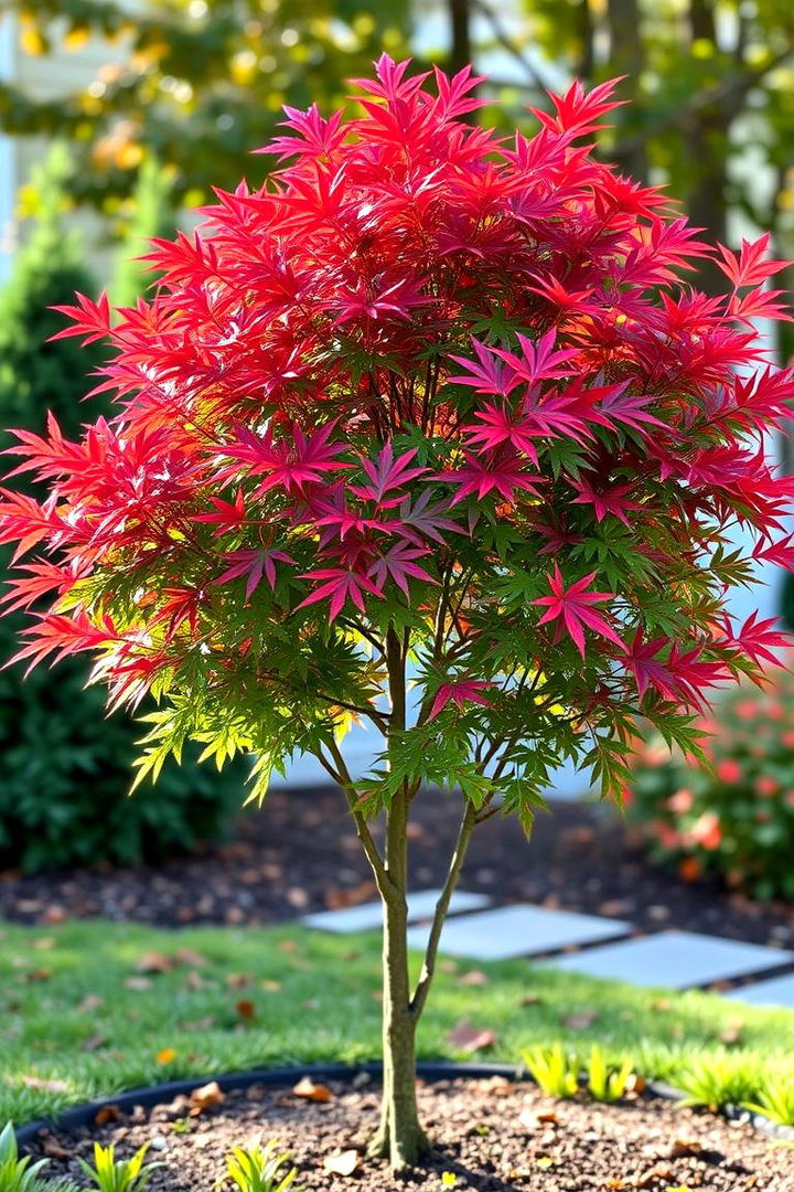 Dwarf Japanese Maple A Symbol of Serenity - Best Small Trees for Front Yard Landscaping Designs