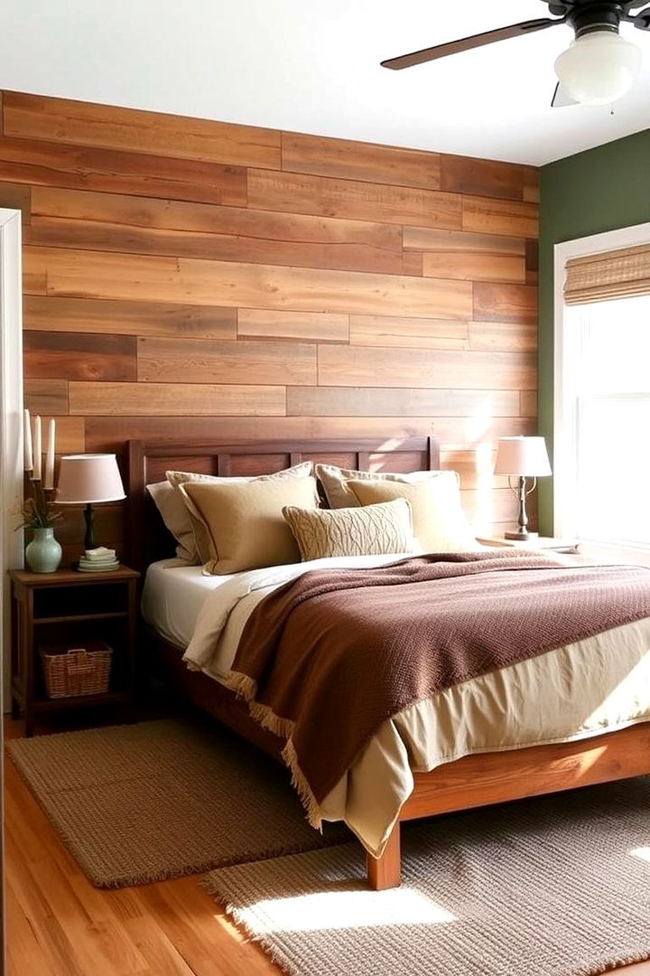 Earthy Elegance Natural Materials and Tones - Green and Brown Bedroom Themes for Earthy Elegance