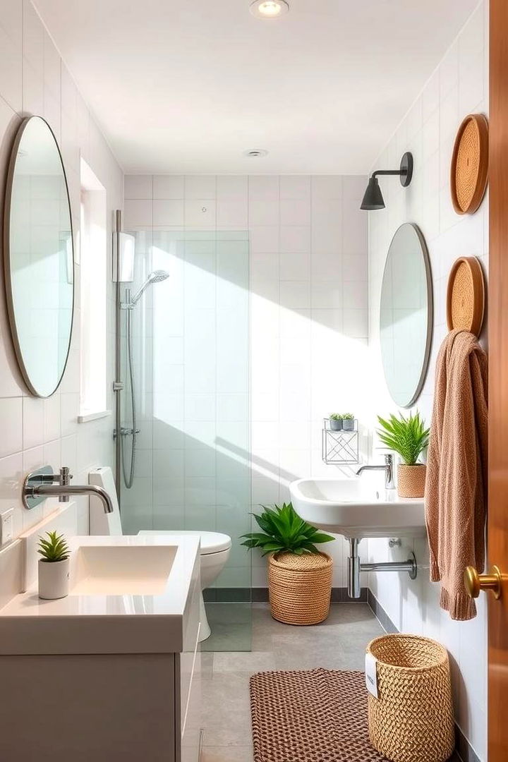 Eco Friendly Fixtures - Functional Office Bathroom Design Ideas for Guests