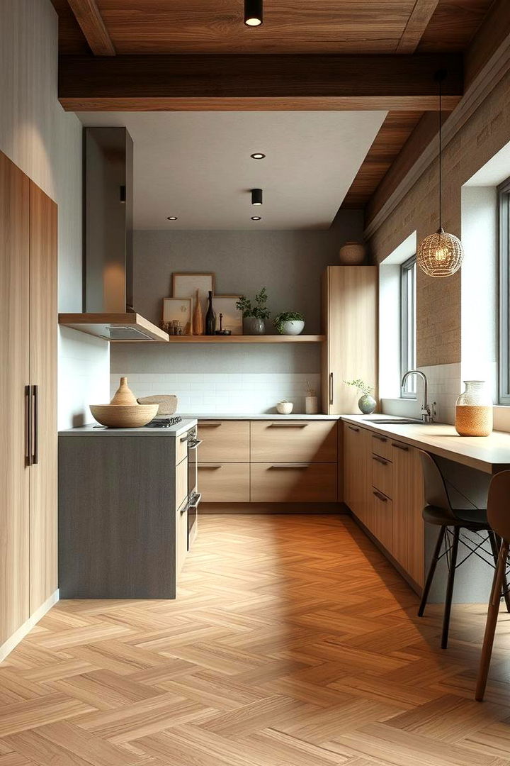 Eco Friendly Linoleum Flooring - Linoleum Kitchen Flooring Ideas for Durability & Style