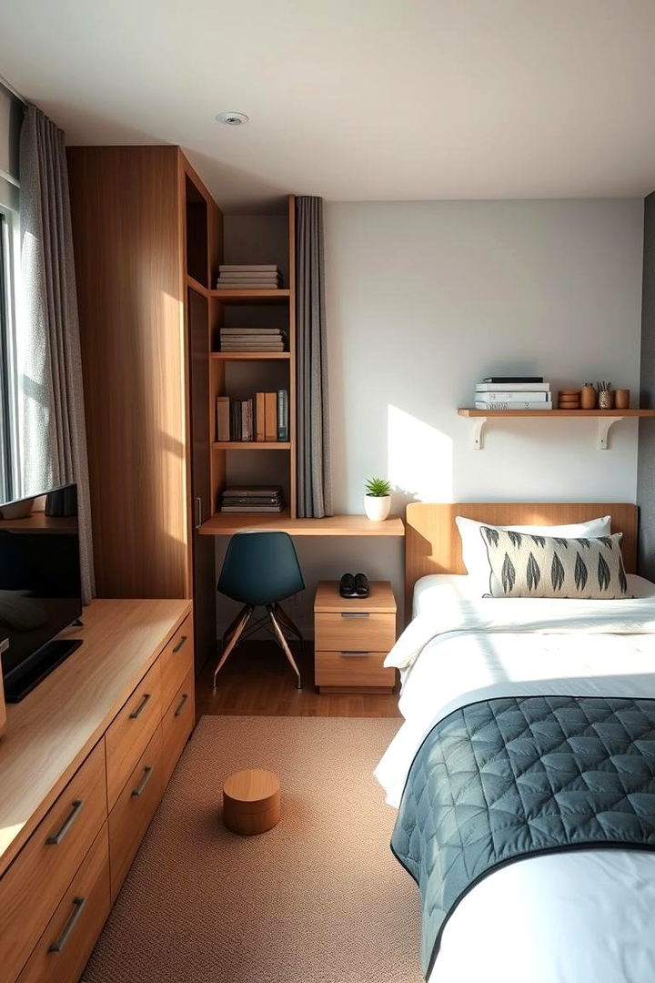 Efficient Space Planning - Inviting Small Guest Bedroom Ideas for Comfortable Stays