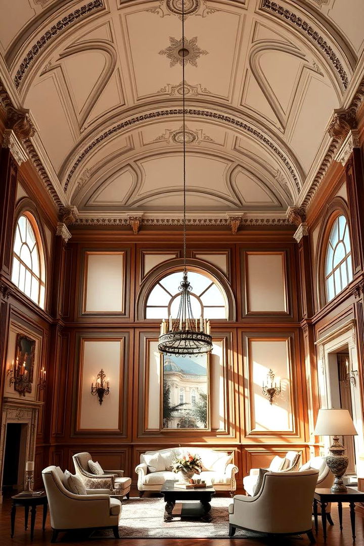 Elegant Architectural Details - Traditional Living Room Ideas for Classic Comfort