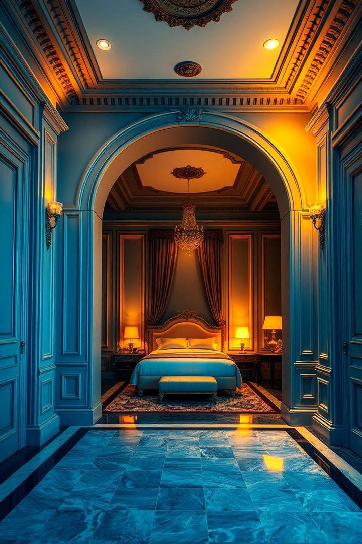 Elegant Entrance Charm - Blair Waldorf Bedroom Inspirations for Glamorous & Chic Style