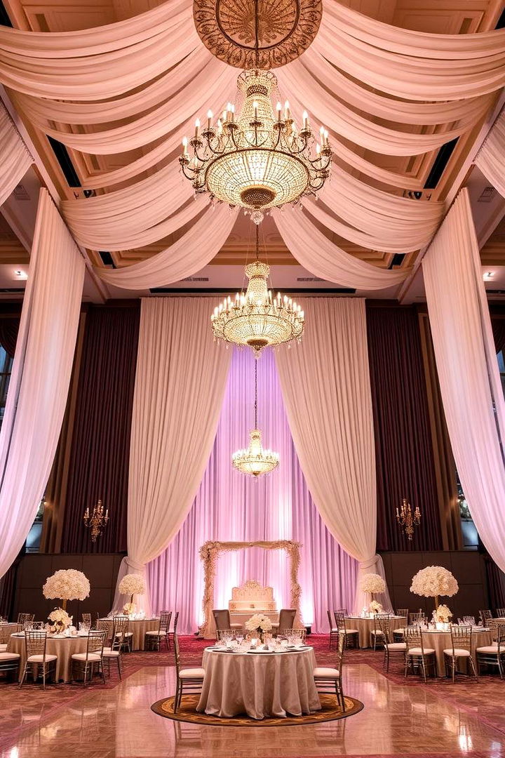 Elegant Indoor Venue Setup - Creative Wedding Reception Ideas to Wow Your Guests