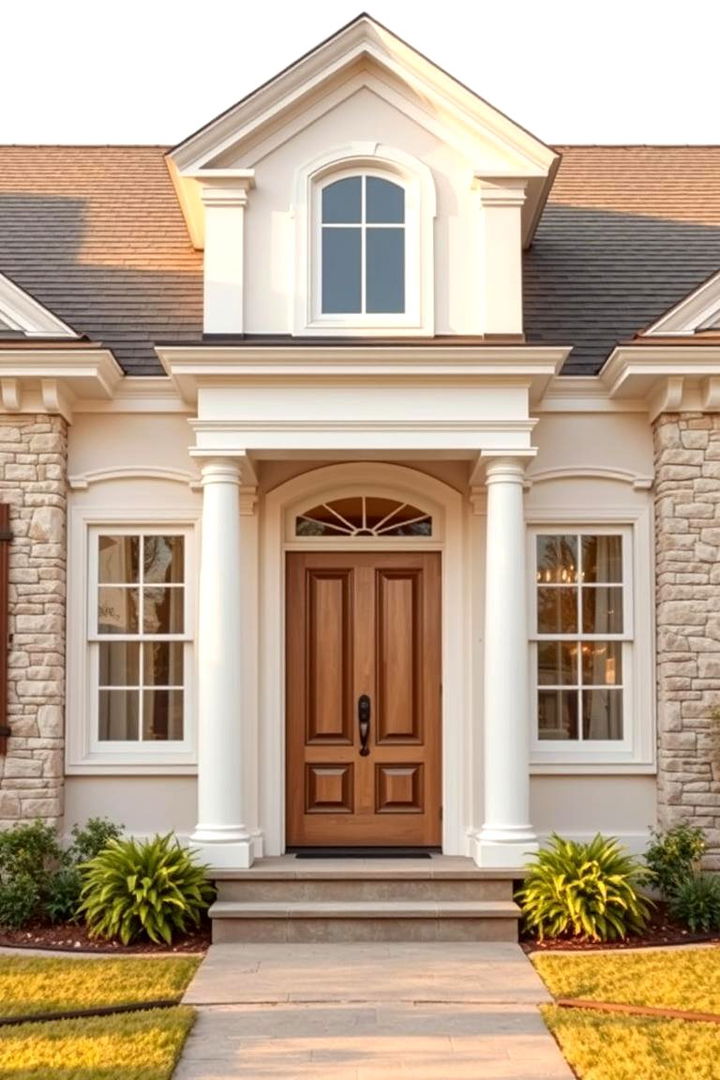 Elegant Ivory Charm - Off-white Paint Colors for Timeless Home Exteriors
