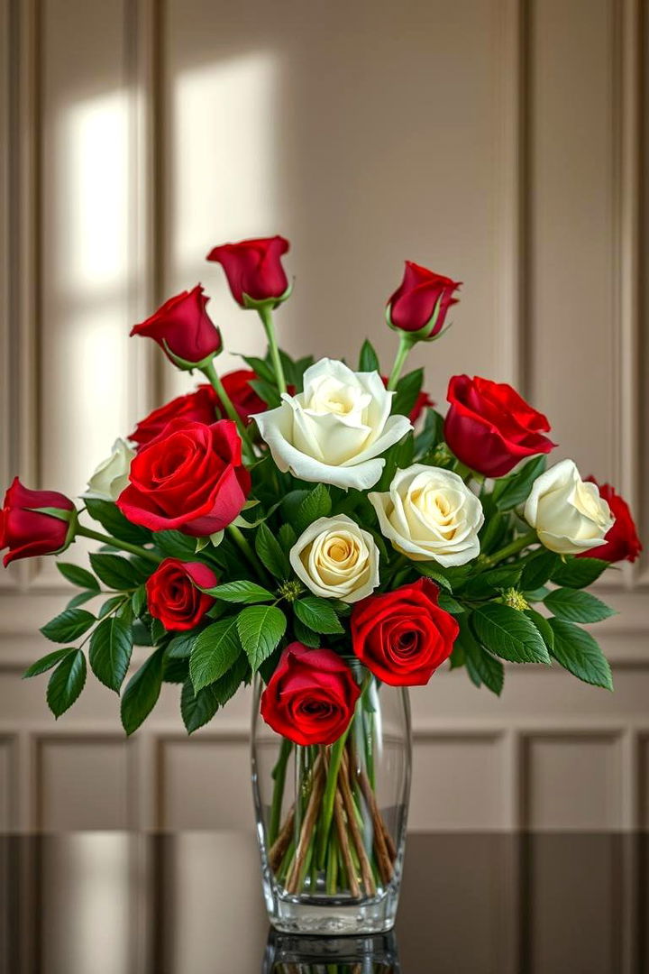 Elegant Rose Arrangement - Flower Centerpiece Ideas for Stunning Tablescapes