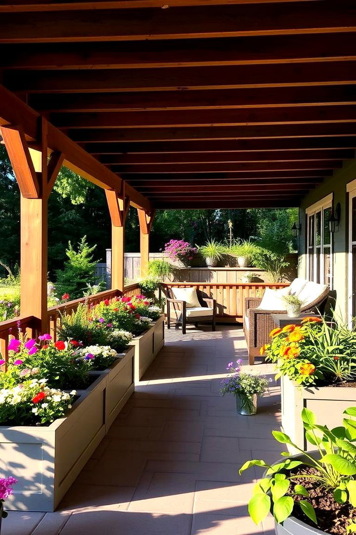 Elevated Garden Oasis - Under Deck Landscaping Ideas to Utilize Hidden Spaces