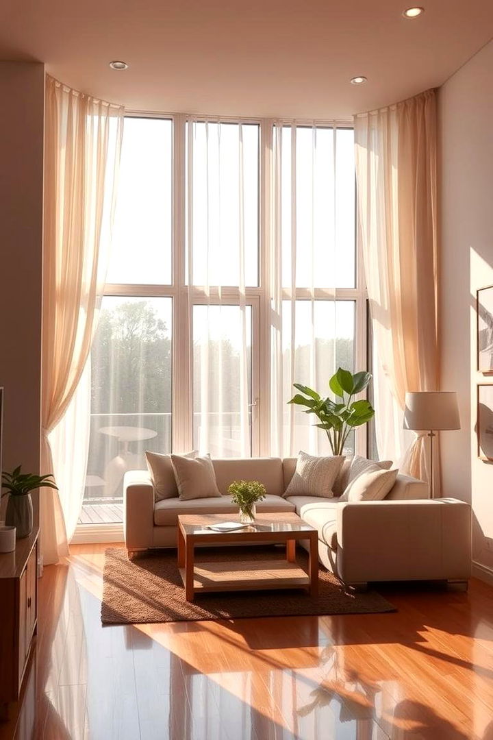 Embrace Natural Light - Small Living Room Ideas for Apartments: Stylish & Functional