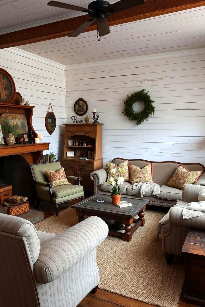 Embrace the Timeless Appeal - Shiplap Living Room Ideas for Timeless Wall Design