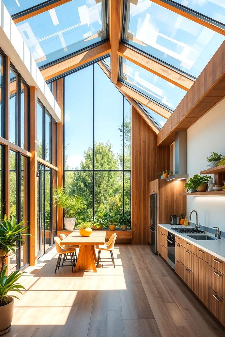 Embracing Natural Light in Greenhouse Kitchens - Greenhouse Kitchen Design Ideas for Modern Homes