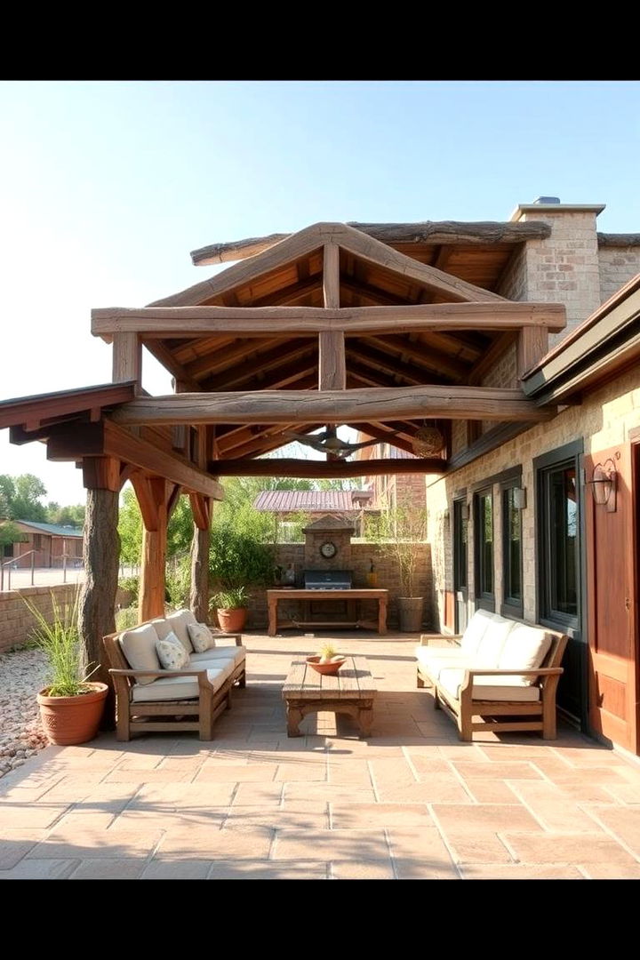 Embracing Natural Wood Elements - Rustic Patio Ideas for Cozy Outdoor Entertaining