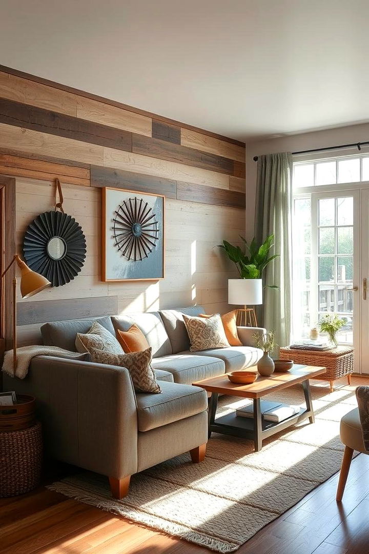 Embracing Sustainable Materials - Organic Modern Living Room Ideas for Serene Spaces