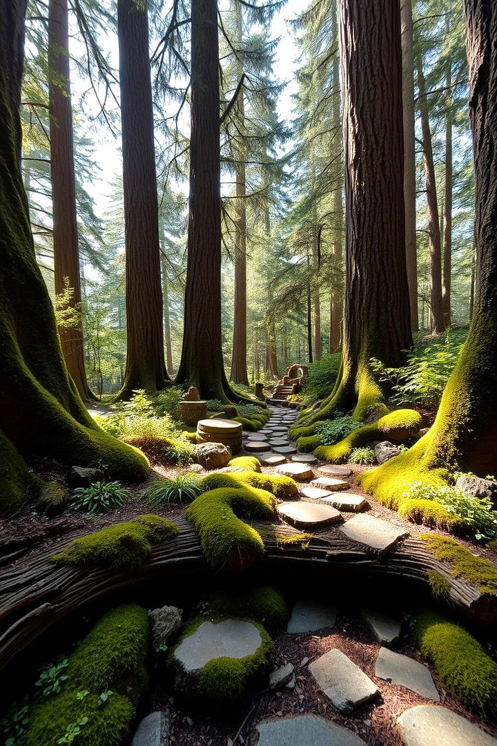 Enchanted Woodland Nook - Enchanting Large Fairy Garden Ideas to Spark Imagination Outdoors
