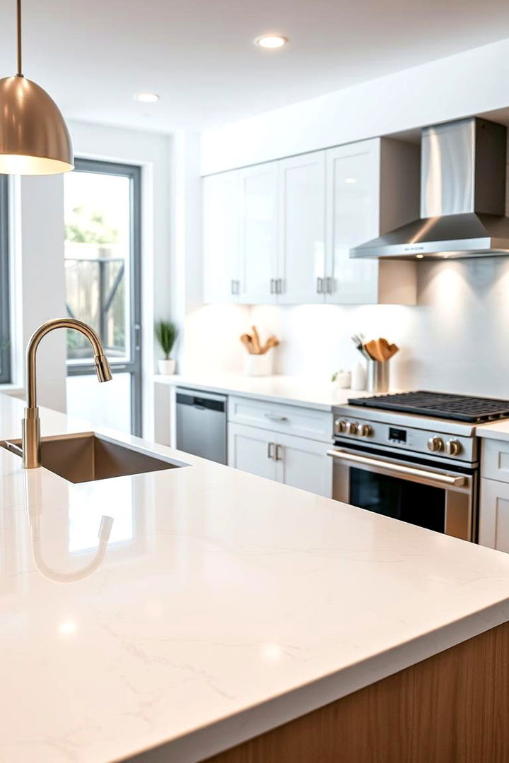 Enduring Durability for Daily Use - Durable Quartz Kitchen Countertop Ideas for Style