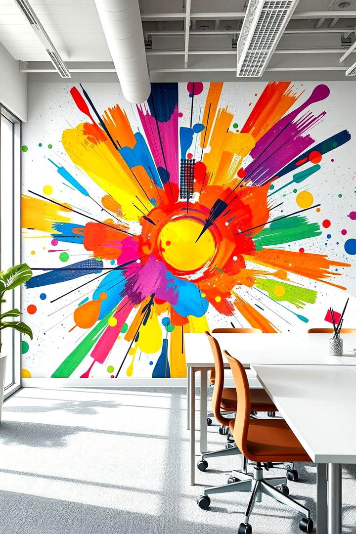 Enhancing Creativity - Creative Office Wall Mural Ideas to Inspire Productivity
