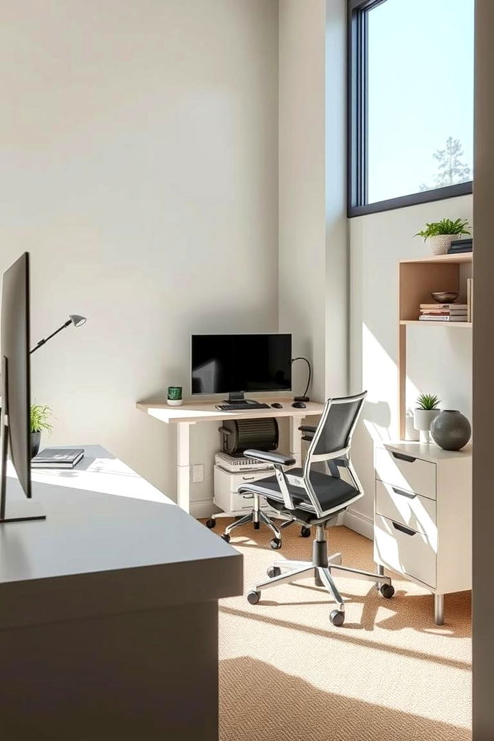 Ergonomic Furniture for Health and Efficiency - Compact Home Office Ideas for Small Spaces & Productivity