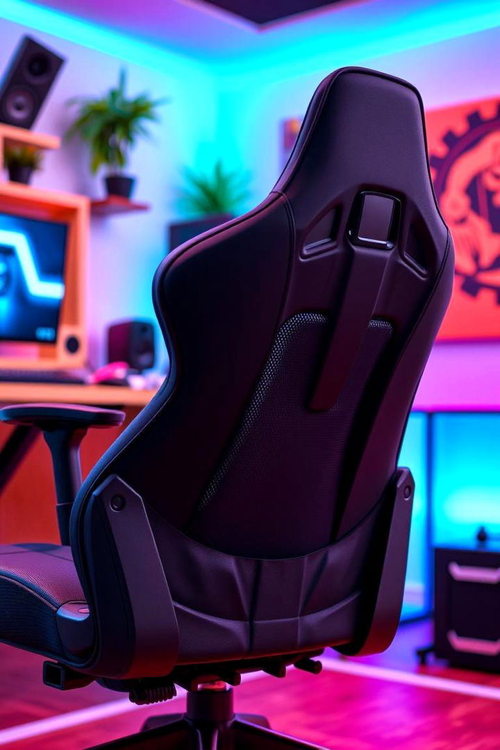 Ergonomic Gaming Chair - Professional Streaming Setup Ideas for Content Creators at Home