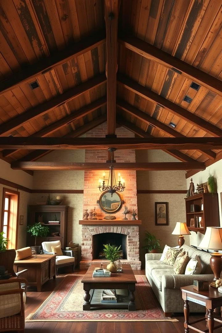 Exposed Wooden Beams - Rustic Interior Design Ideas for a Cozy and Timeless Home