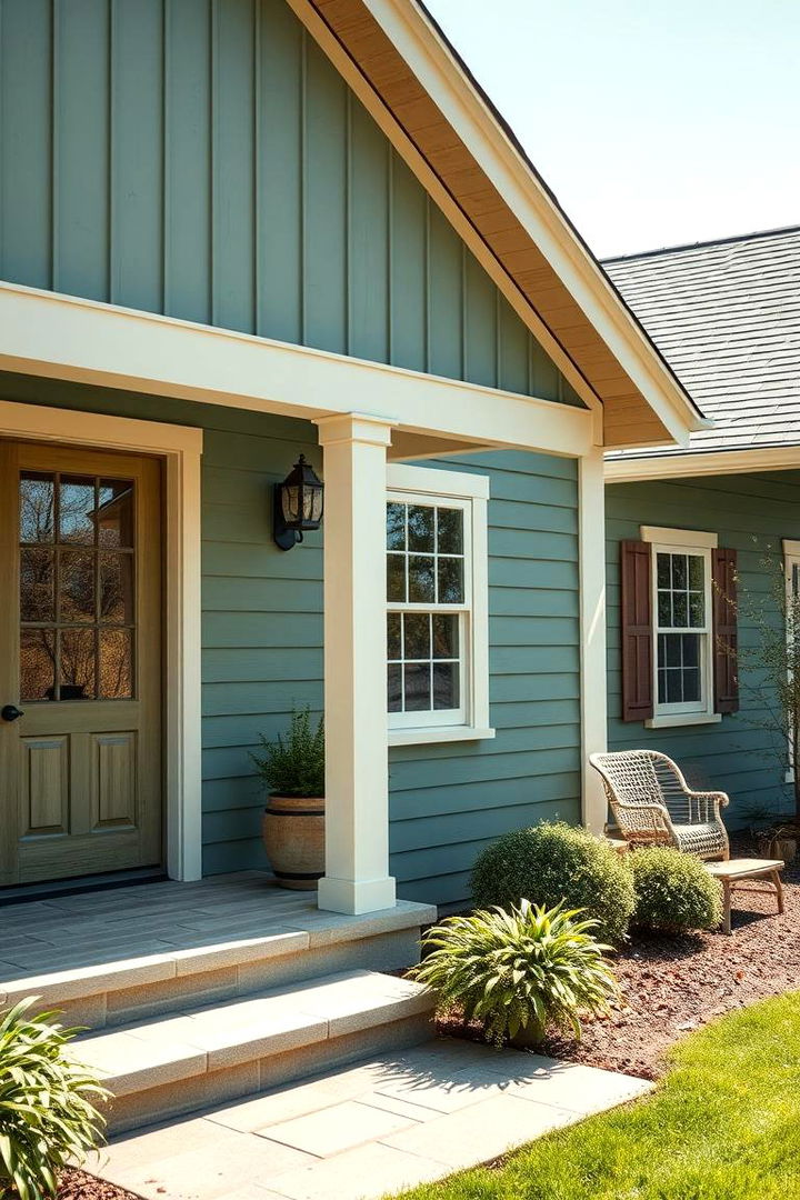 Exterior Color Palette Mastery - Farmhouse Green Exterior Ideas for a Fresh Home Look