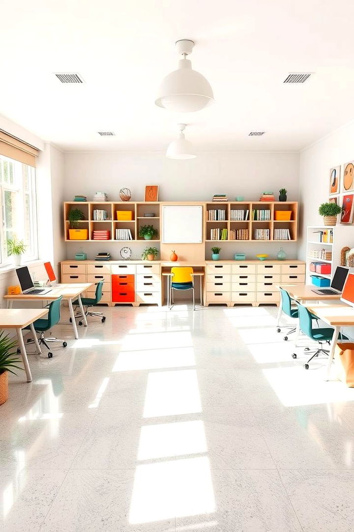 Functional Floor Plan - Homeschool Room Ideas for Organized Learning Spaces
