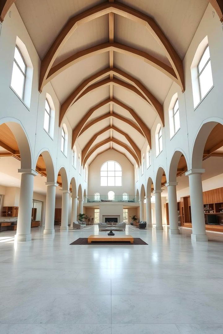 Grand Open Space Design - Cathedral Ceiling Ideas to Elevate Your Home Design