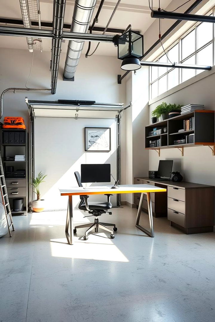 Home Office Haven - Creative Garage Conversion Ideas for Extra Space