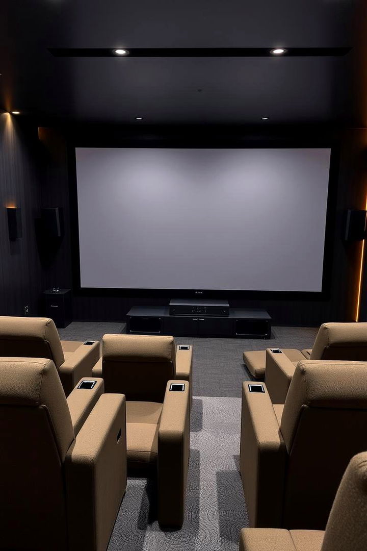 Home Theater Experience Upgrade - Media Room Ideas: Home Theater Seating & Tech Setup