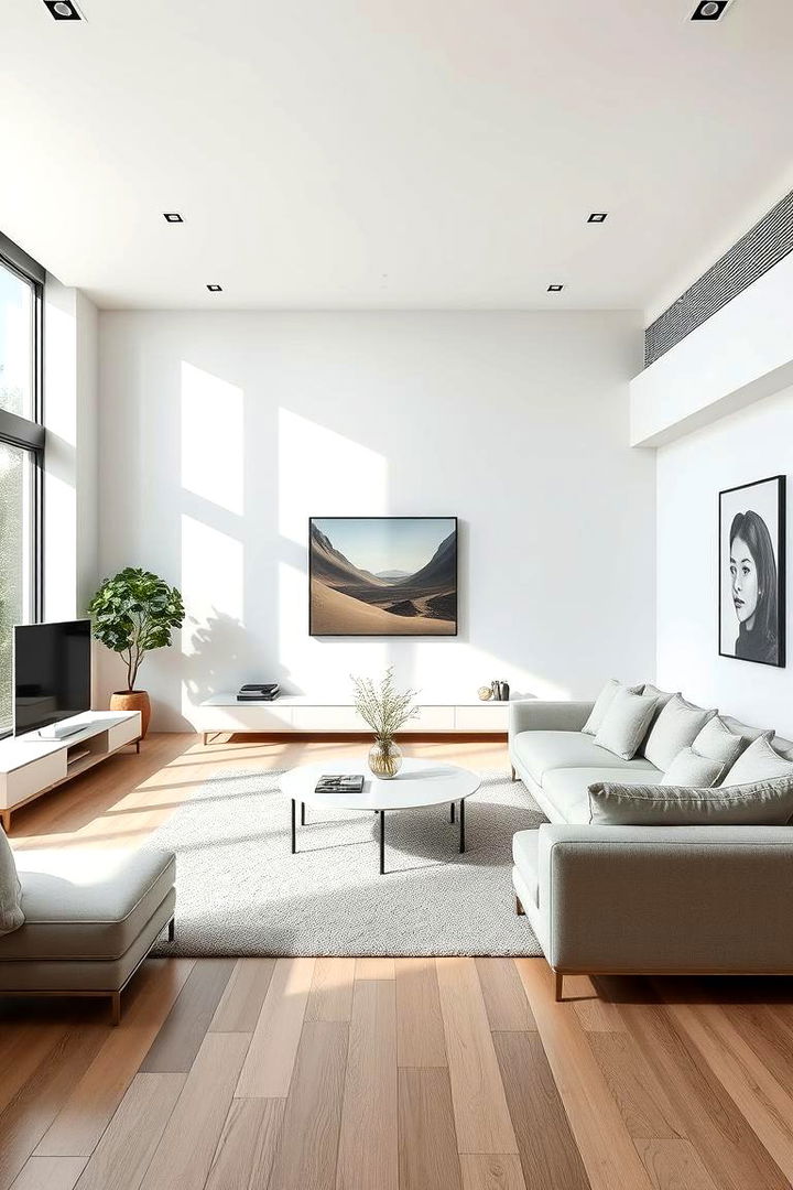 Iconic Clean Lines and Minimalist Furnishings - Mid-century Modern Living Room Ideas with 1960s Character