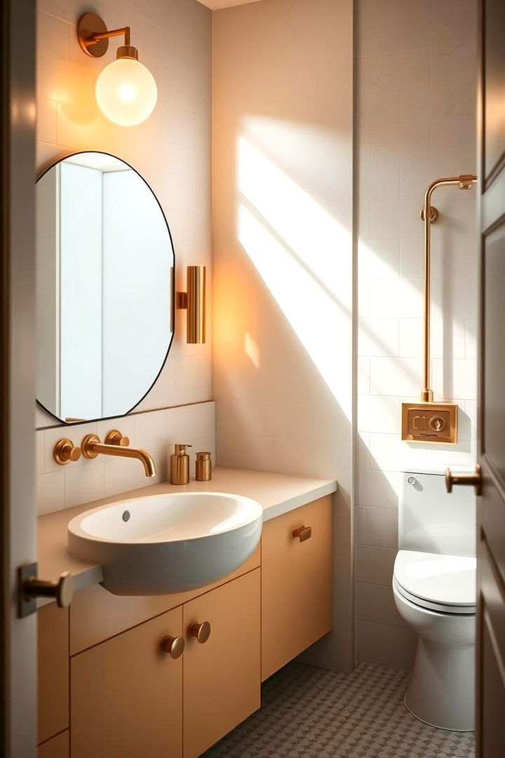 Iconic Fixtures and Fittings - Mid-century Modern Bathroom Ideas with Vintage Appeal