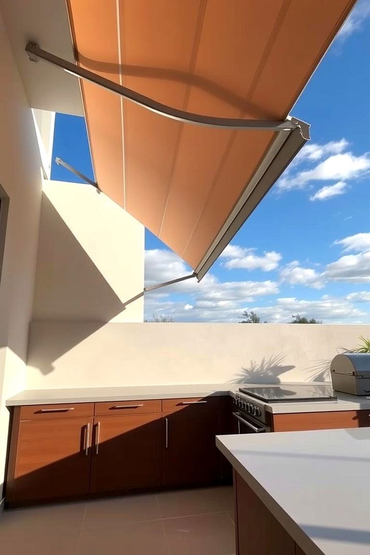 Innovative Shade Solutions - Outdoor Kitchen Roof Ideas to Shelter Your Cooking Zone