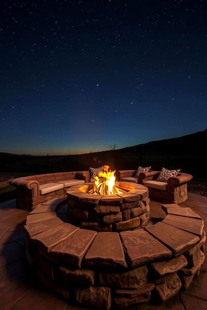 Inviting Fire Pit Oasis - Outdoor Decor Ideas to Refresh Your Exterior