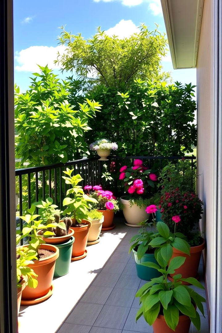 Lush Green Plants for Natural Screening - Balcony Privacy Ideas to Create a Secluded Retreat
