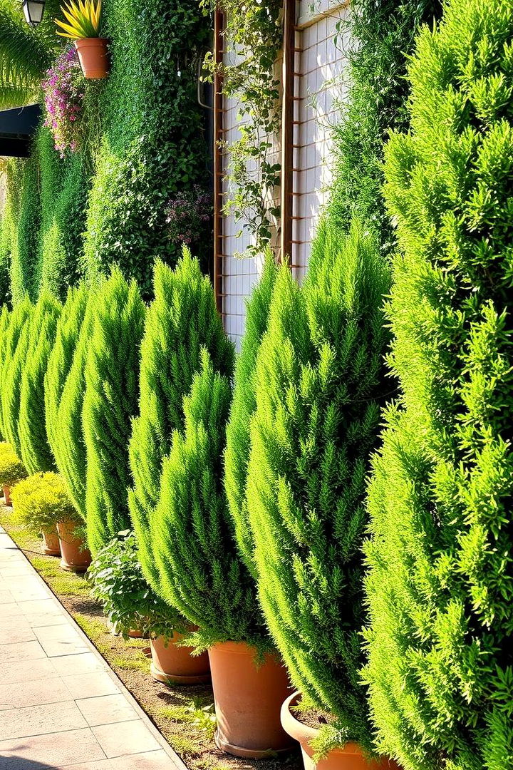 Lush Green Walls - Private Patio Ideas for a Secluded Outdoor Oasis