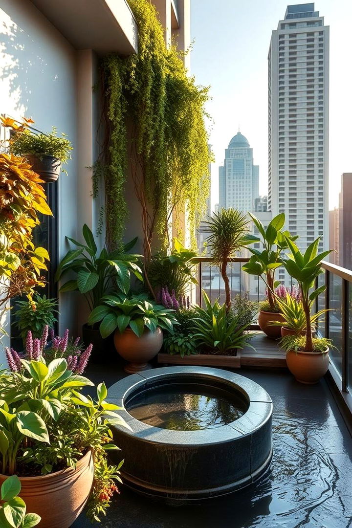 Lush Urban Oasis - Penthouse Balcony Ideas to Maximize City Views and Style
