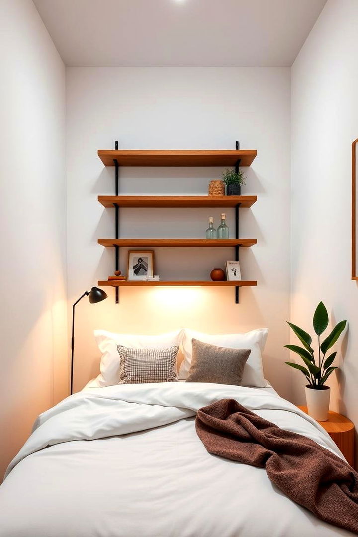 Maximize Vertical Space - Cozy Small Guest Room Ideas for Welcoming Visitors