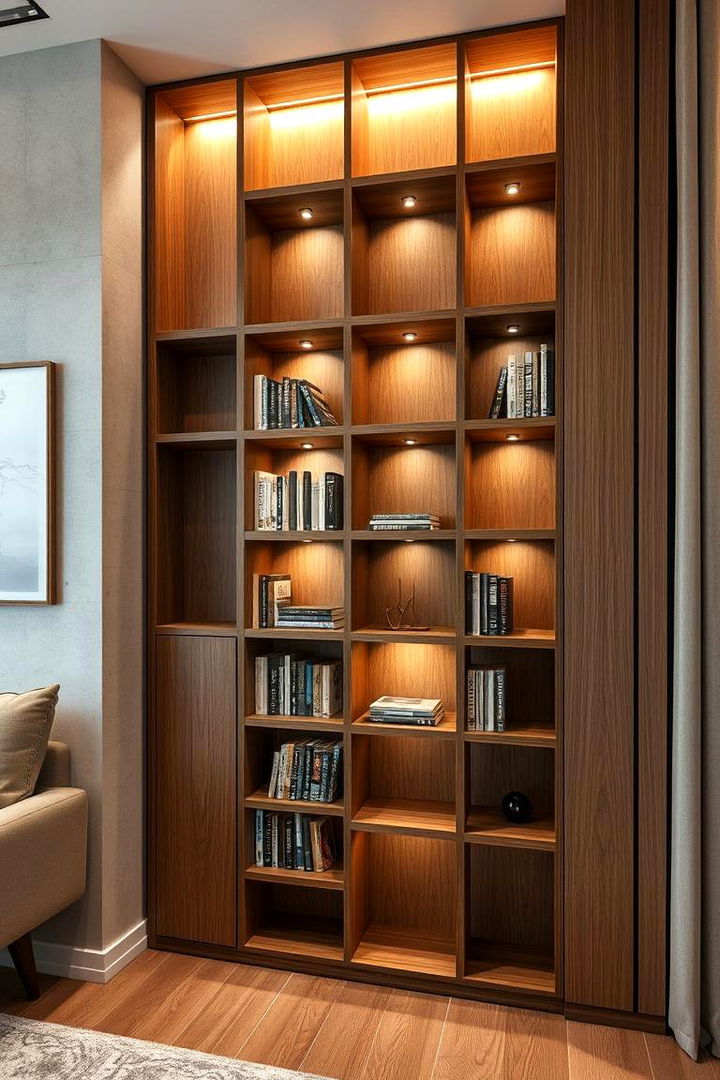 Maximized Vertical Storage - Creative Corner Bookshelf Ideas to Elevate Your Living Room