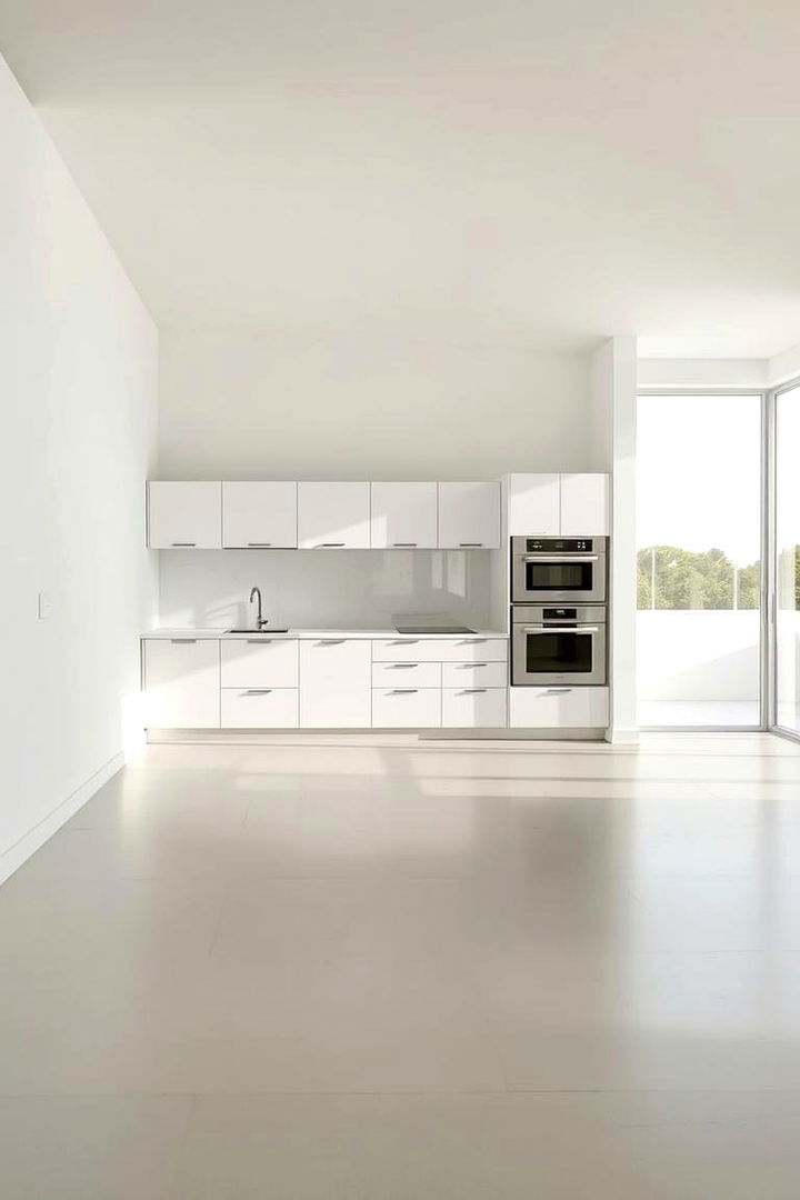 Maximizing Floor Space - Sleek Kitchens Designed Without Upper Cabinets