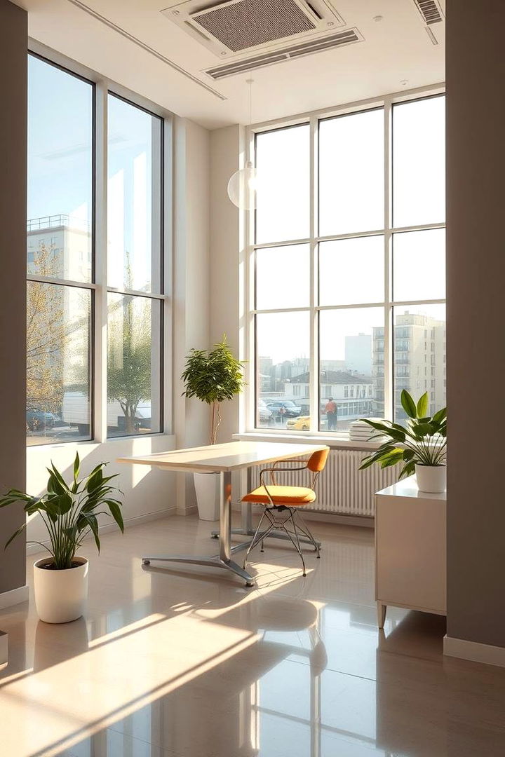 Maximizing Natural Light - Inspiring Small Office Ideas for Productive Workspaces
