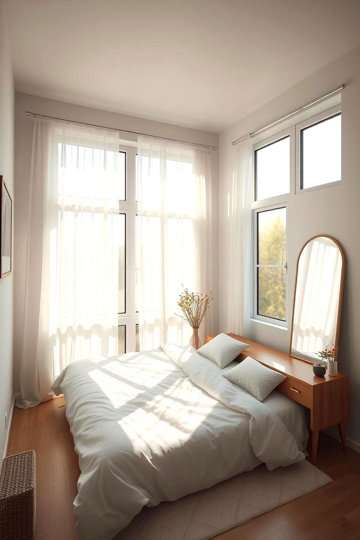 Maximizing Natural Light - Small Bedroom Lighting Ideas to Enhance Ambiance