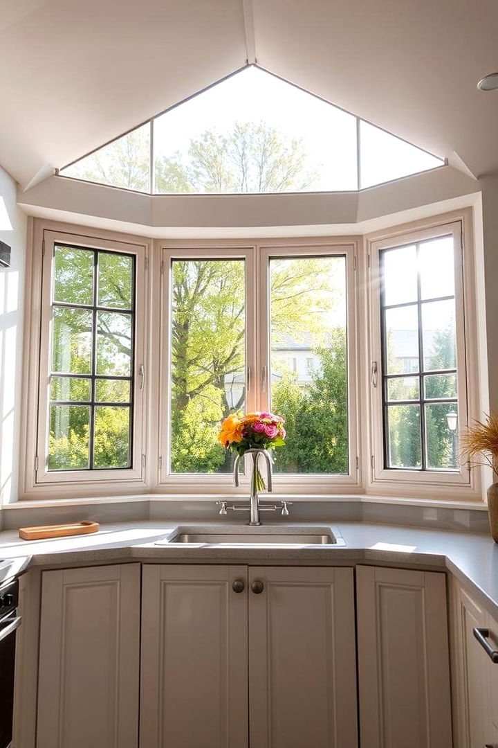 Maximizing Natural Light - Kitchen Bay Window Ideas to Brighten Your Space