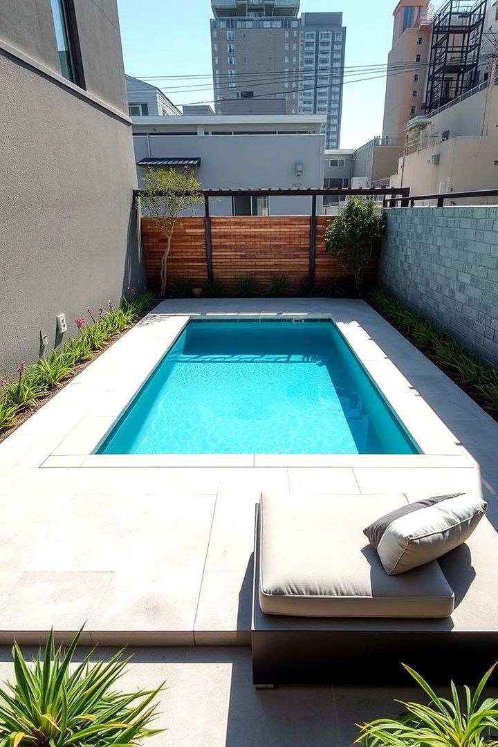Maximizing Space with Compact Design - Refreshing Small Pool Ideas for Compact Backyard Spaces