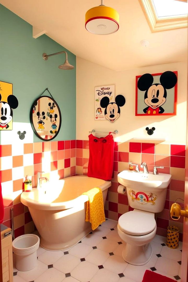 Mickey Mouse Magic - Magical Disney Bathroom Ideas for Fans of All Ages