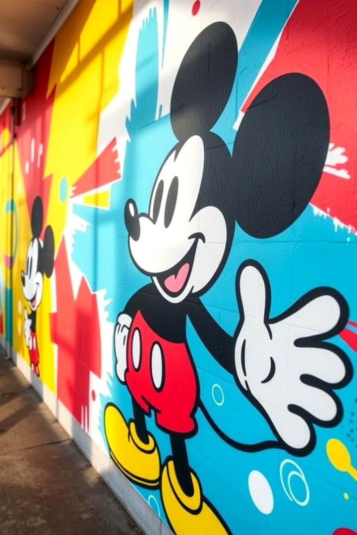 Mickey Mouse Wall Art - Mickey Mouse Room Decor Ideas for Playful Spaces