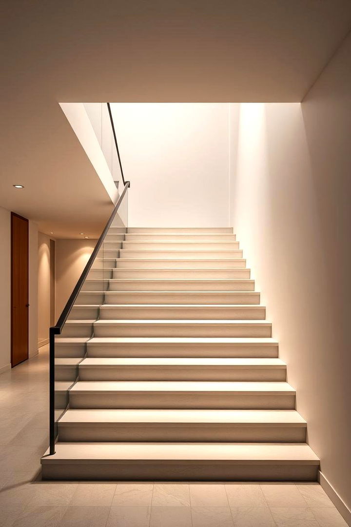 Minimalist Elegance - Modern Contemporary Staircase Design Ideas for Homes